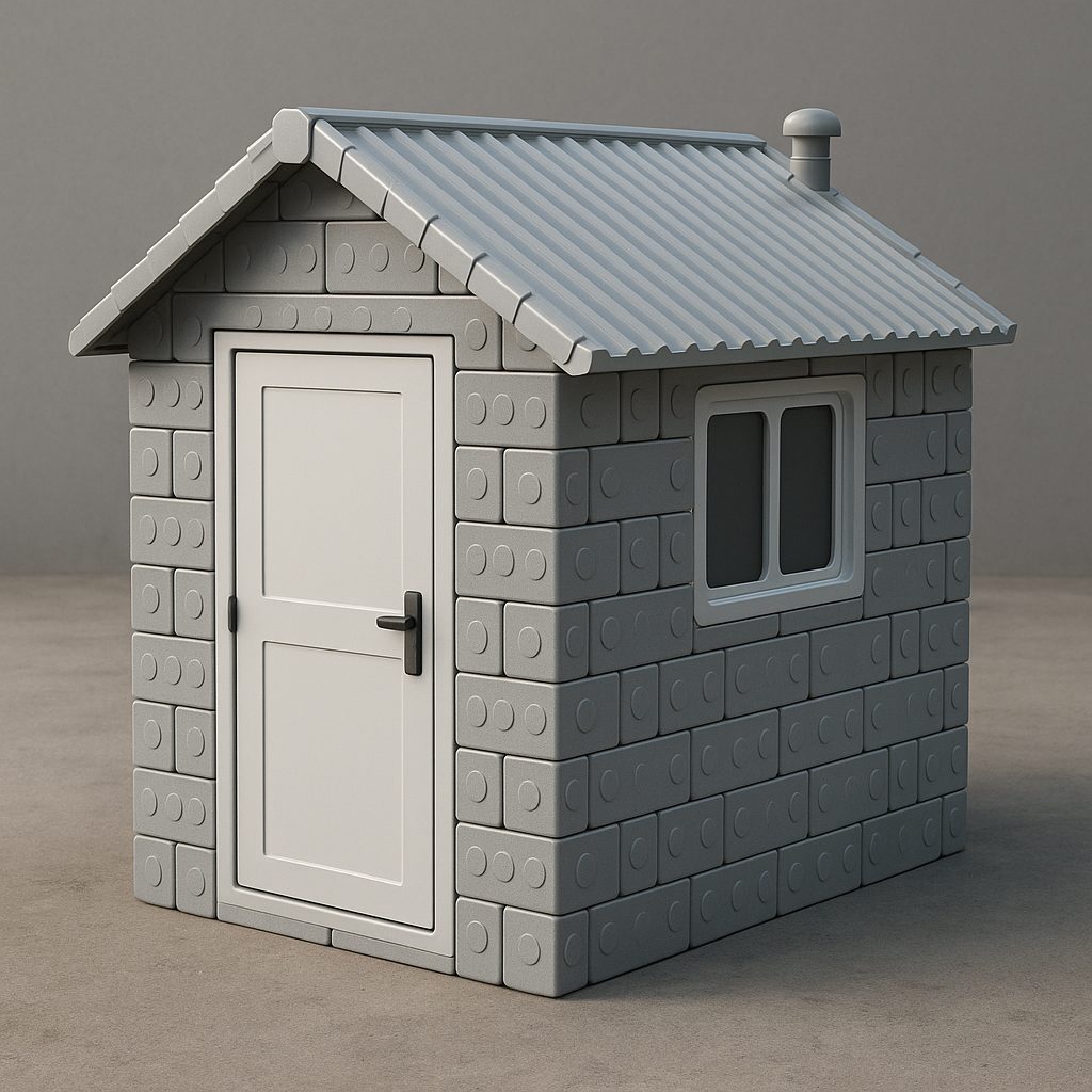 ReFabKits modular shelter concept render